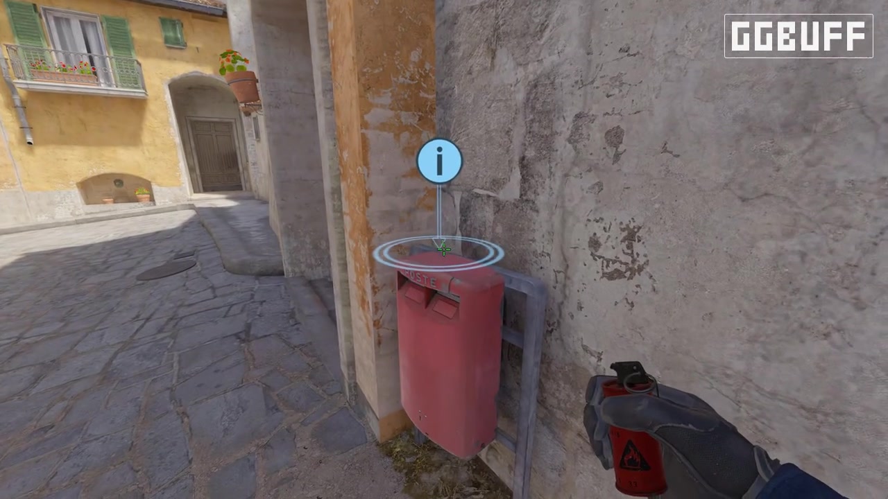 A Site Molotov from Deathmatch Spot