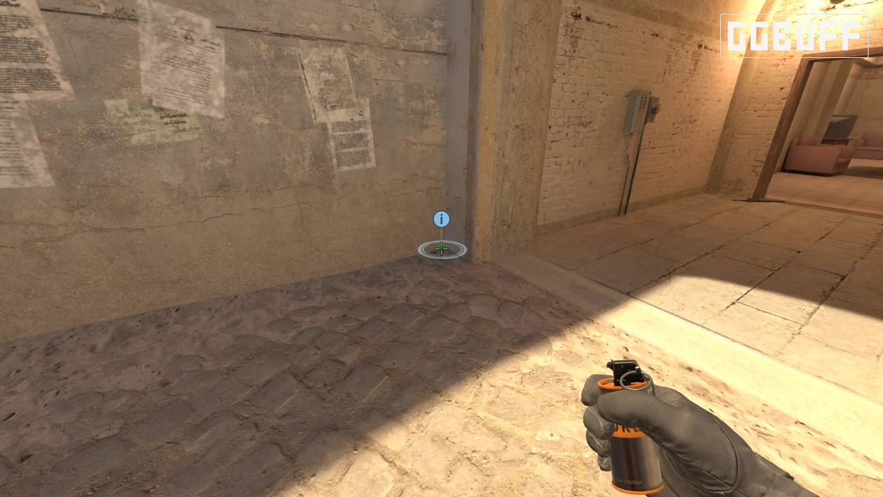 Cigarette at Supermarket Entrance