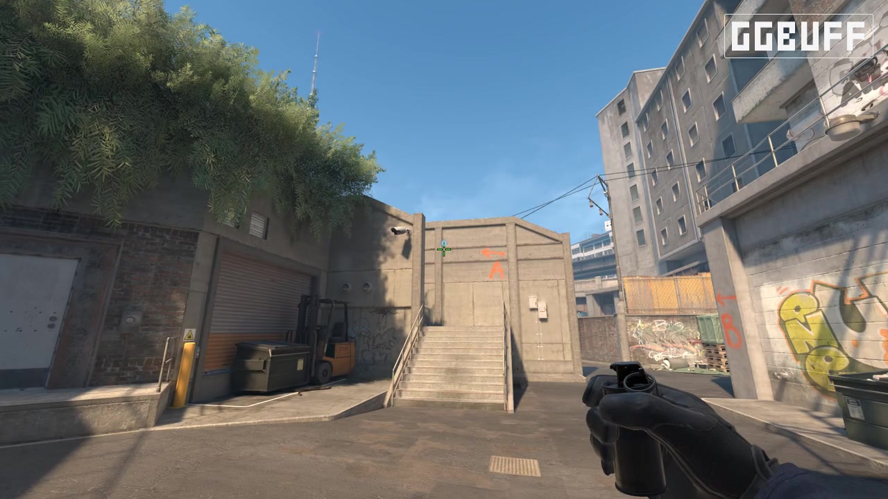 Short-Barrel Fire Extinguisher Smoke